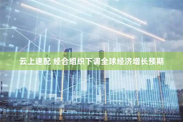 云上速配 经合组织下调全球经济增长预期