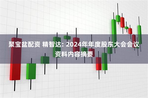 聚宝盆配资 精智达: 2024年年度股东大会会议资料内容摘要